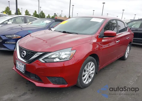 2019 Nissan Sentra Sv z USA, uszkodzony, nr VIN 3N1AB7AP1KY347643